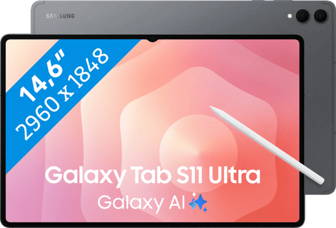 Samsung Galaxy Tab S11 Ultra 14,6 inch 512GB Wifi Grijs