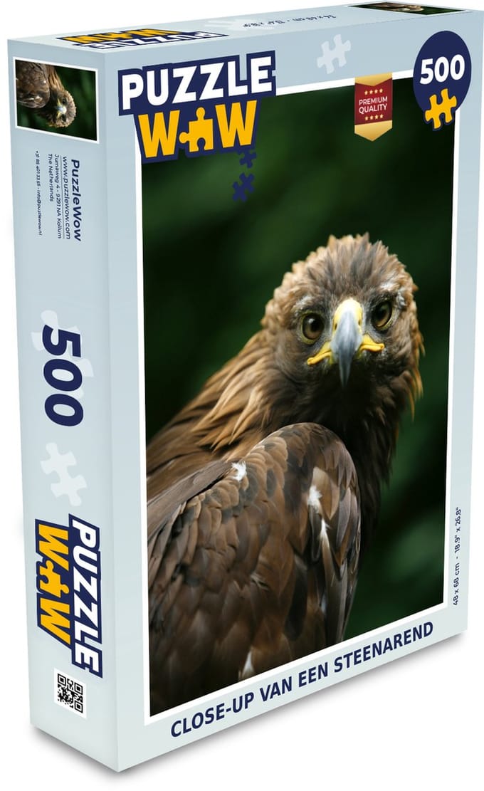 Puzzel Arend - Bruin - Roofvogel - Legpuzzel - Puzzel 500 stukjes