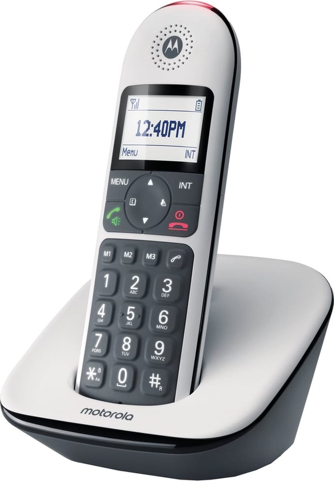 Draadloze telefoon - SENIOREN telefoon - Boost geluidsversterking - 5001