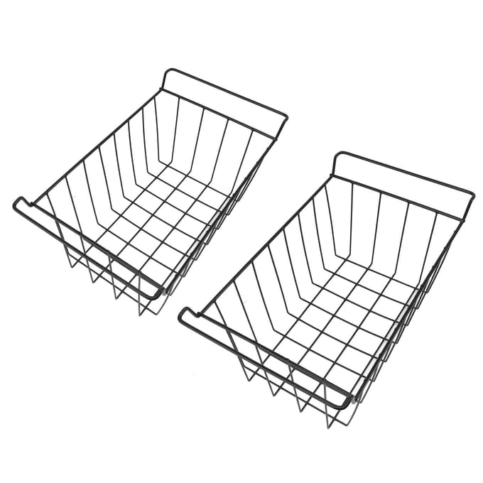 Vriezer Mand Staaldraad PE Coating Ruimtebesparend Multifunctioneel Vriezer Organizer Bak voor