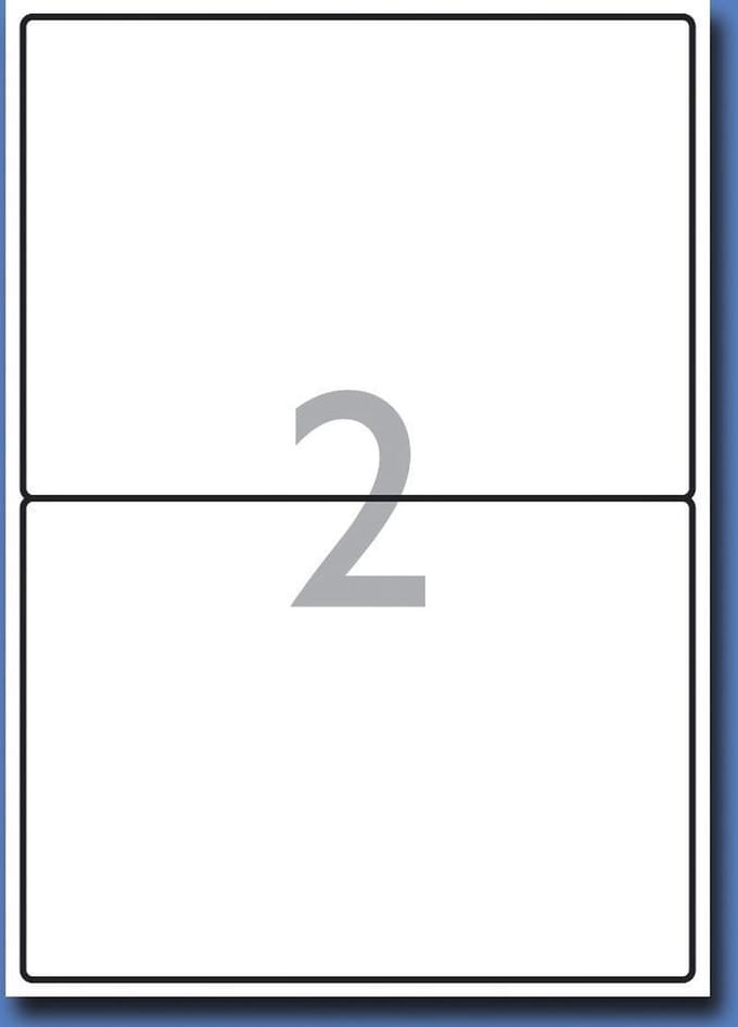 Decadry Etiketten / Labels 199.6 x 143.5 mm - 100 vel