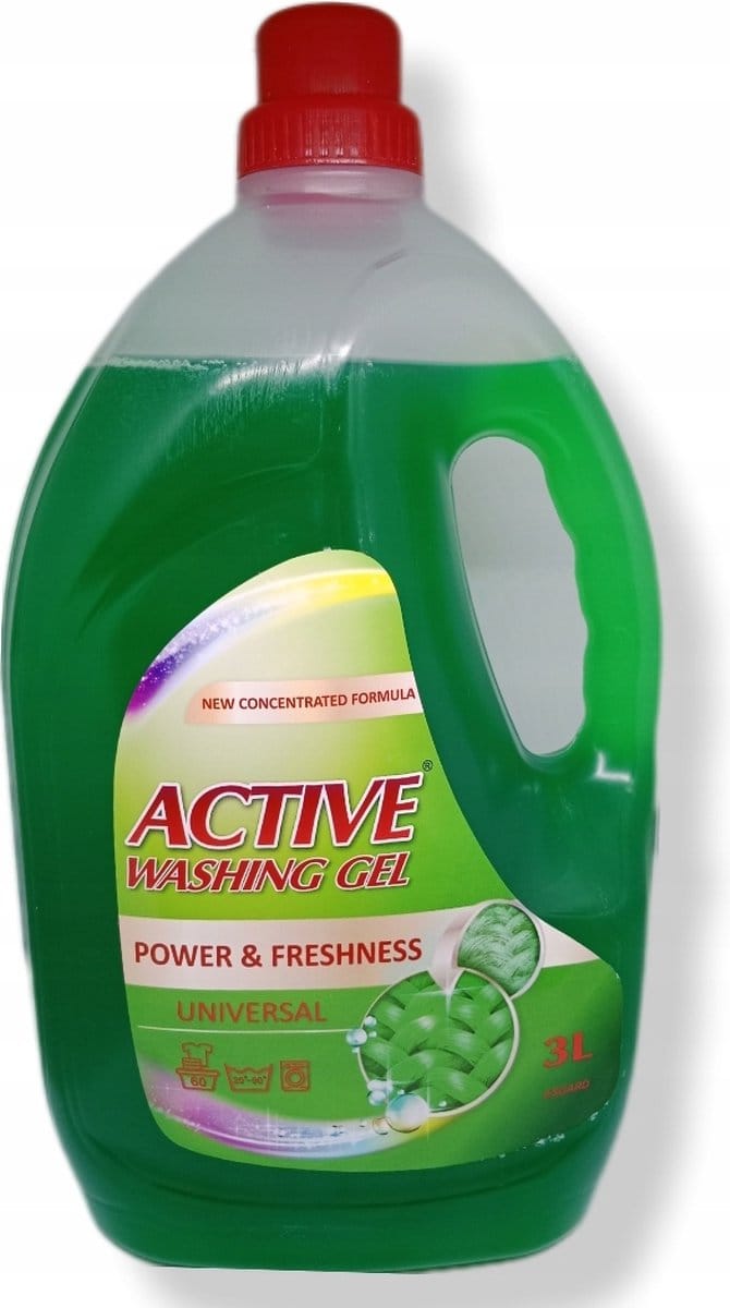 Active Wasmiddel - Universele Was - 3L - 60 Wasbeurten