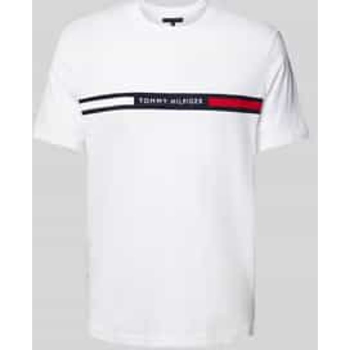 Regular fit t-shirt van puur katoen