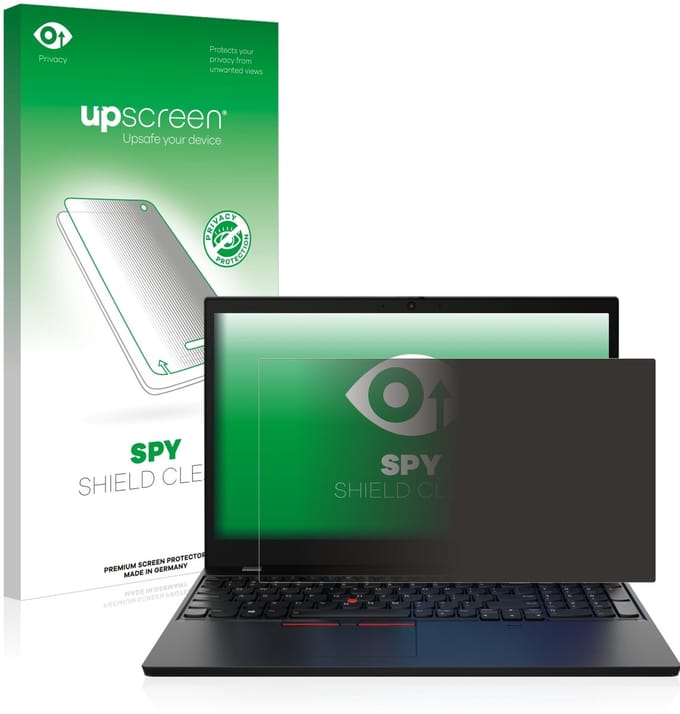 upscreen - privacy screenprotector voor Lenovo ThinkPad L15 Gen 2 - Folie Beschermfolie Blauwlichtfilter