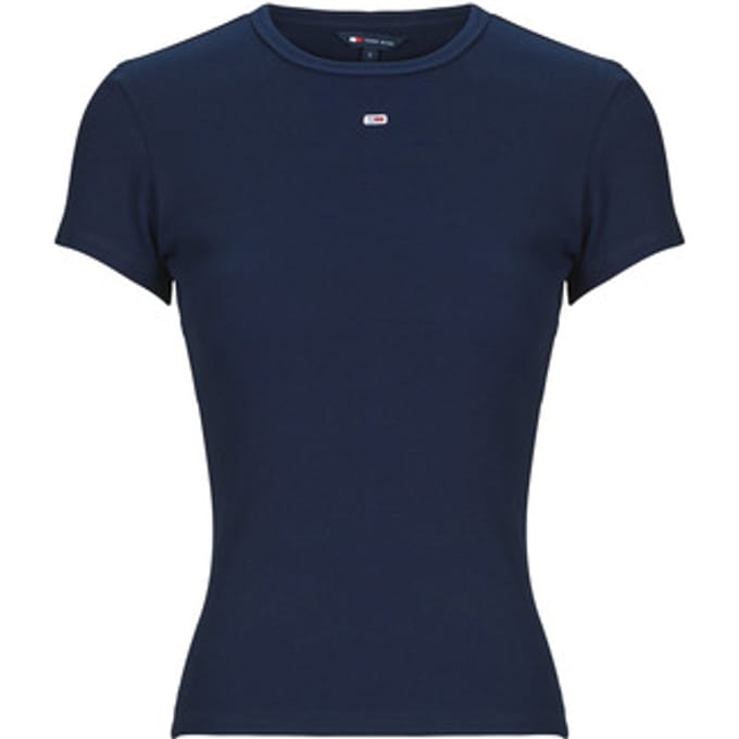 Tommy Jeans Ribbed Slim Crew Neck T-Shirt