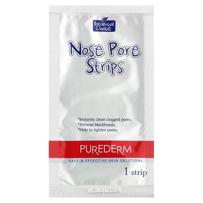 Neusporiestrips, Groene Thee, 6 Strips white