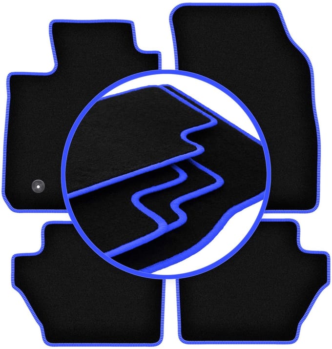 CARLUX-BLUE automatten voor: Ford EcoSport MK2 FL crossover (2017-)