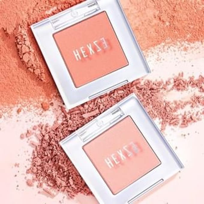 HEXZE - Heart Soft Mist Blusher - 2 Colors #02 - 2g