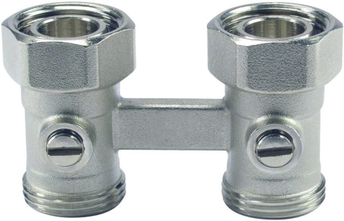 Resideo H-aansluiting Verafix-VKE ms vern. Doorloop binnendr. 3/4 2-pijps, V2495DX020