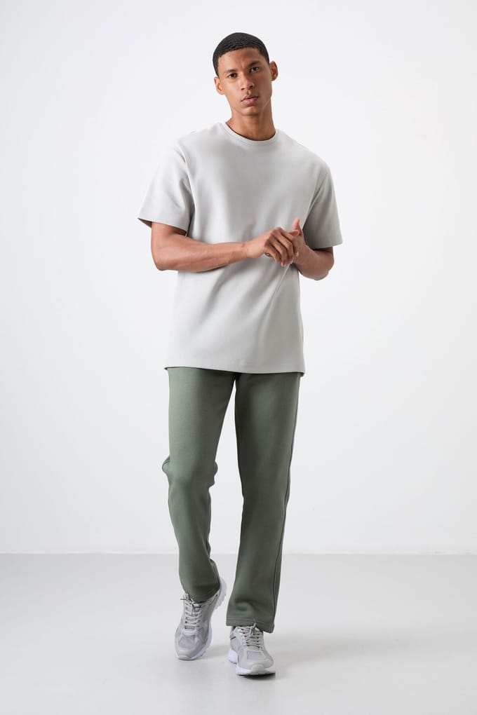 Heren Regular Fit Fleece Joggingbroek
