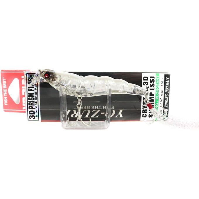Yo Zuri 3D Crystal Shrimp 70 mm zinkend kunstaas R1161-HGS (2486)