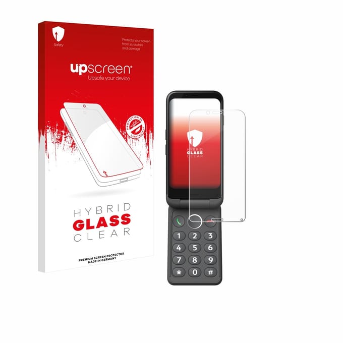 upscreen - Screenprotector voor Doro Aurora A20 - Folie Beschermfolie Beschermglas transparant