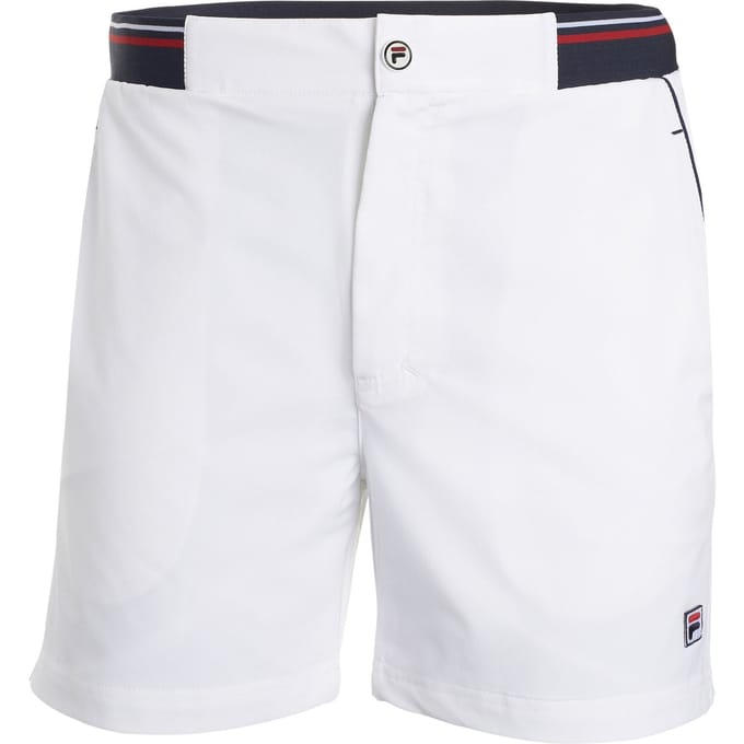 Fila Core Stephan Shorts Heren-Wit,Donkerblauw