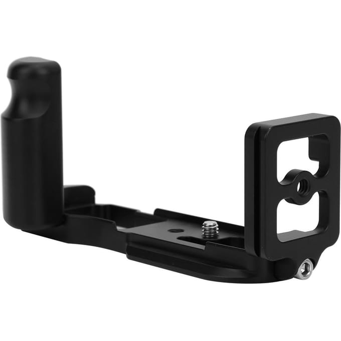 Aluminiumlegering Snelsluiting L-plaat Handgreep Beugel voor Olympus EM5 Enkele Elektrische Camera black