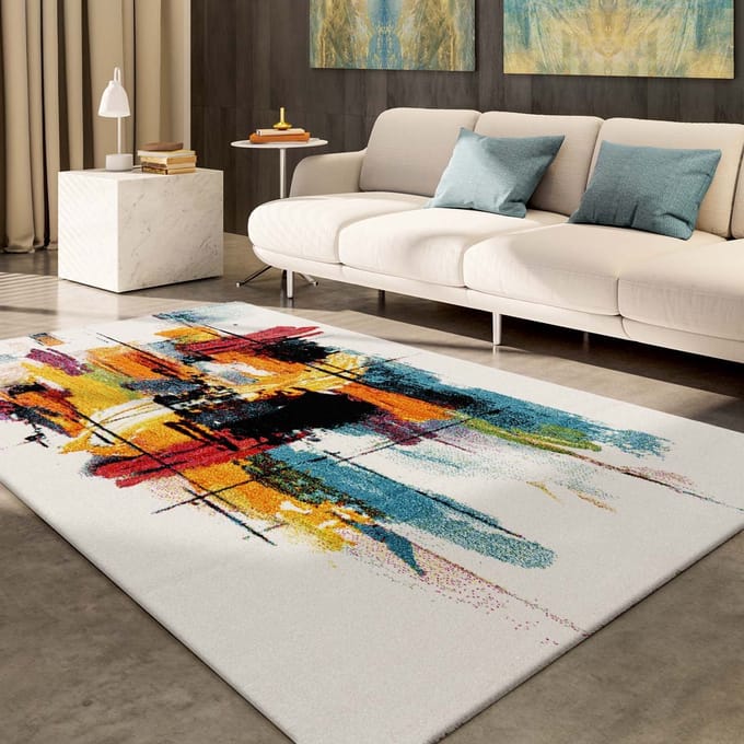 Modern vloerkleed - Ryo multi 80x150
