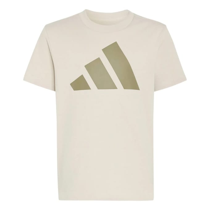 Adidas Essentials T-shirt Met Korte Mouwen Beige 9-10 Years Kinderen