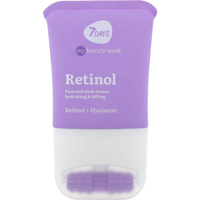 7 Dagen Schoonheid, Retinol, Dubbele Werking Hydraterende & Liften Crème, 80ml (2,7 fl oz) pink