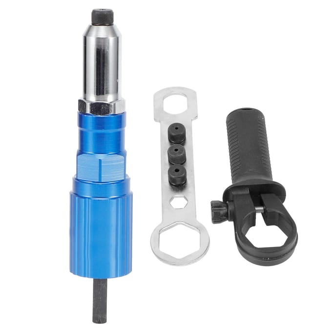 Klinknagel Boor Hulpstuk Elektrische Klinknageltang Omzettingsconnector Adapter Elektrisch Timmermansgereedschap