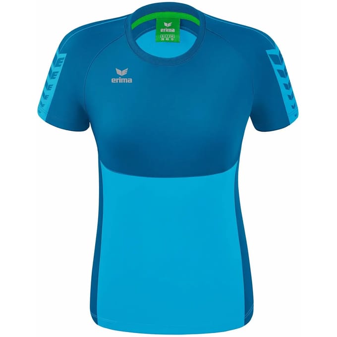 Erima Six Wings T-Shirt Dames - Curaçao | Maat: 40