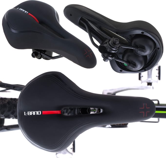 L-brno sportfietszadel Comfortabel flexibel schuim - UNI