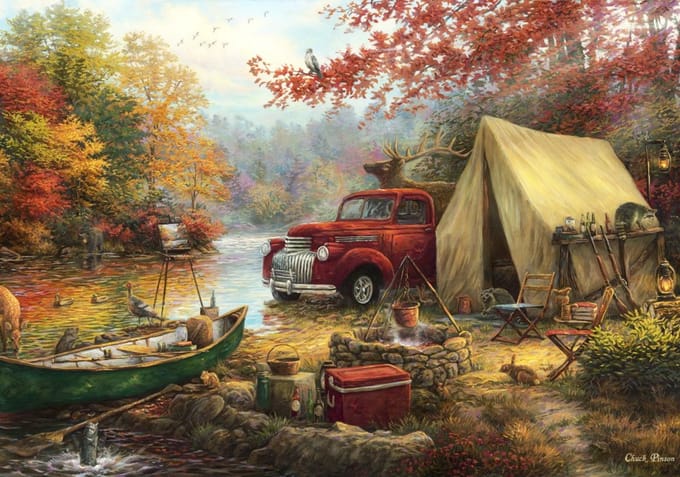 Grafika puzzel Chuck Pinson - Share the Outdoors - 1000 stukjes legpuzzel.