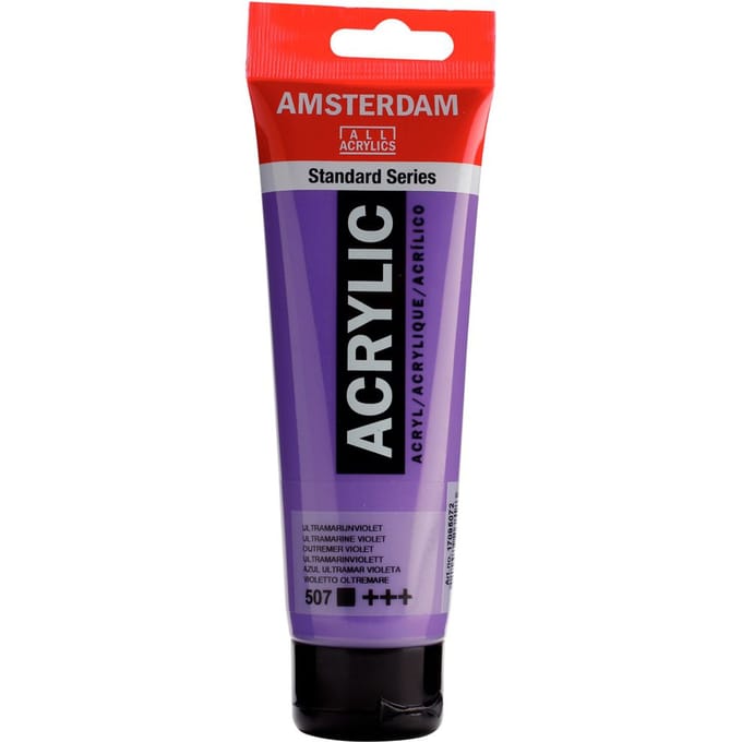Amsterdam Standard Series Acrylverf Tube 120 ml Ultramarijnviolet 507