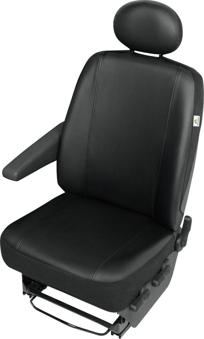 Kegel-błażusiak Stoelhoes Tm Practical Transit Custom - autostoelbeschermer - zwart - eco-leather