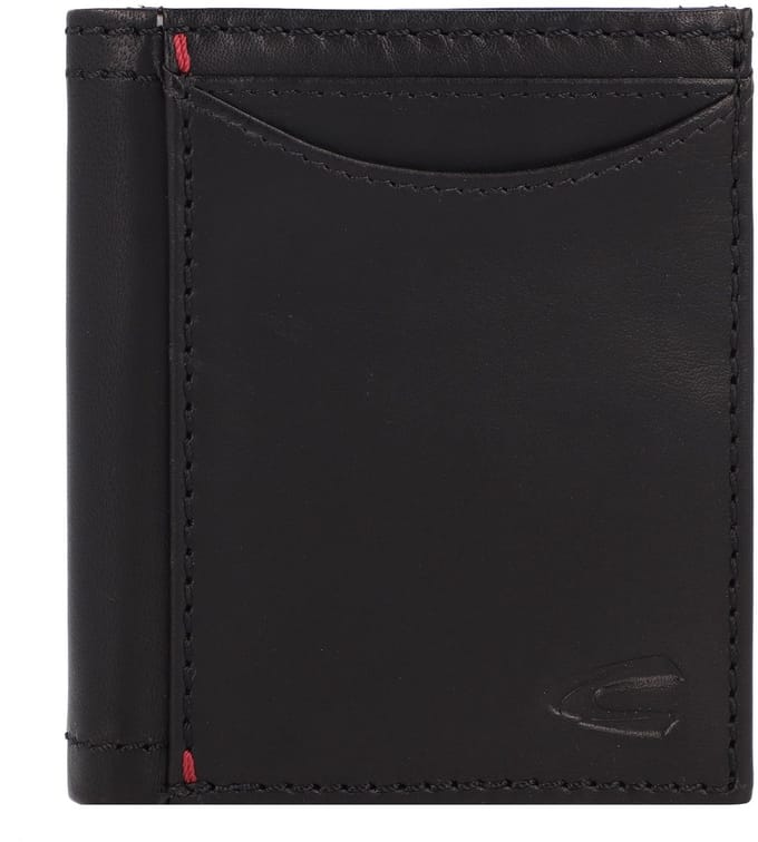 camel active Leren Portemonnee Salamanca Card Wallet Black Zwart