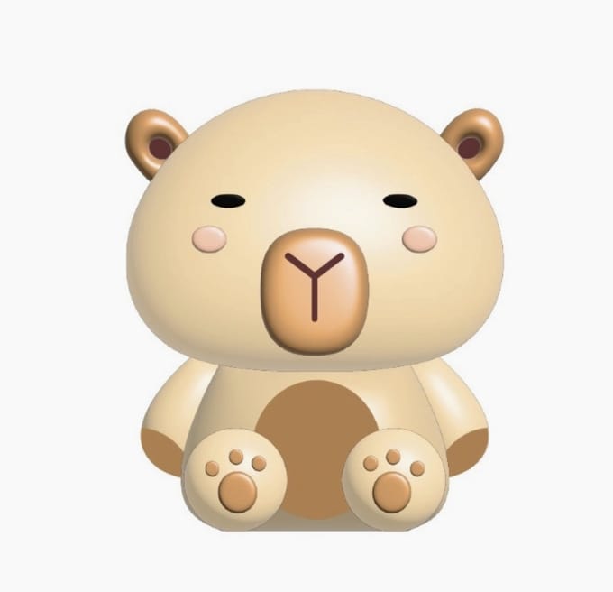 iTotal XL 3D Puzzle Eraser GUM “CAPYBARA”5x4x6cm