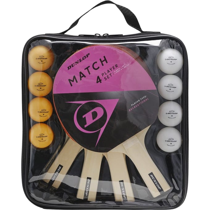 Dunlop - Tafeltennisset -  DUNLOP MATCH 4 PLAYER SET