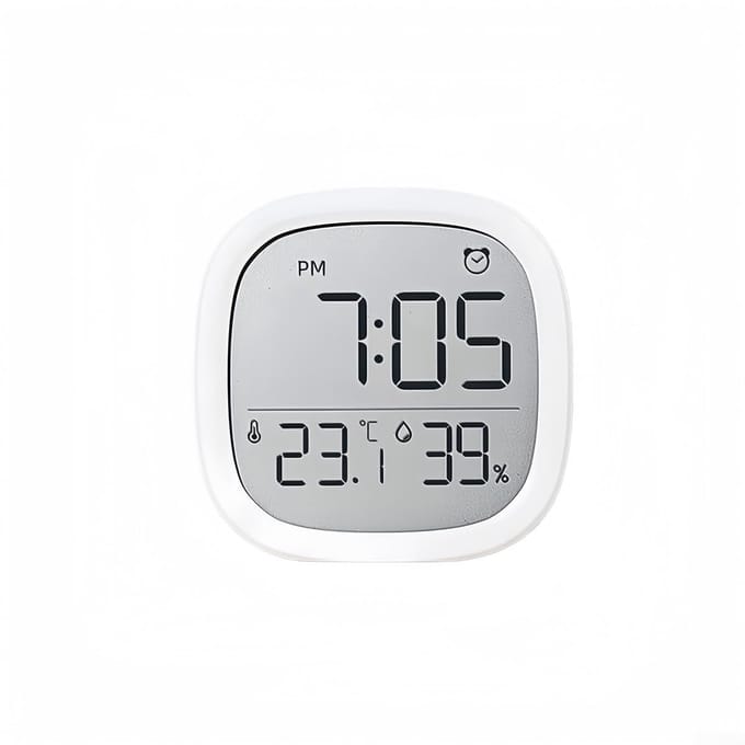 Digitale thermometer hygrometer - Temperatuur vochtigheidsmonitor - Omgevingsbewaking thuis - Binnen en buiten meting
