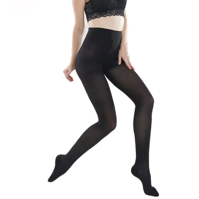 1 Paar Medische Compressiekousen 23-32 Mmhg Spataderen Verpleging Drukpanty's Zwelling Verminderen Gradiënt Ondersteuning XXL