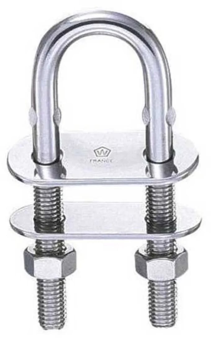 Wichard Kettingboutklem Zilver 8 x 80 mm