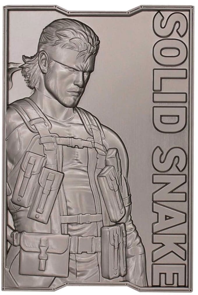 FaNaTtik Metal Gear Solid 2 Ingot Snake Limited Edition Coins