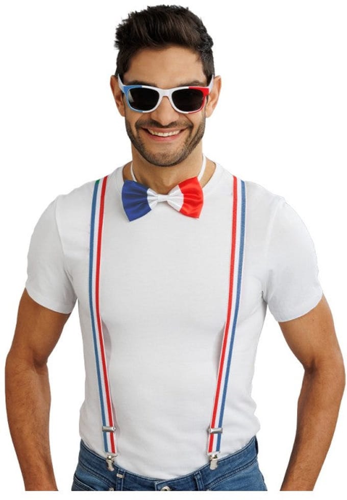 Supporter Accessoires Set Frankrijk 3-delig