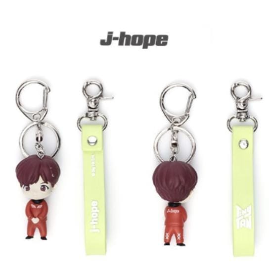 BTS TinyTAN Figuursleutelhanger Mic Drop gray