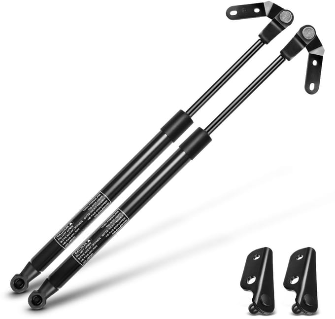 Frankberg 2x gasveer achterklep voor Toyota Corolla E10