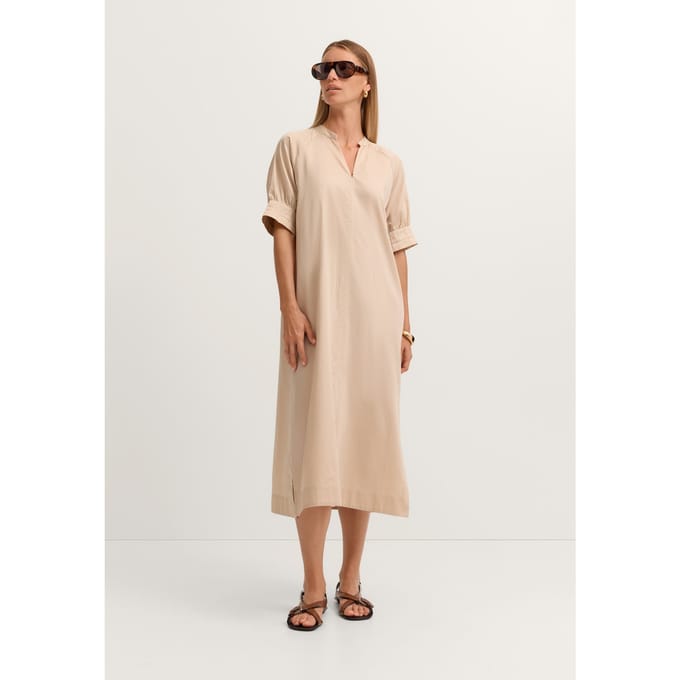 Bugatti Damen Blousejurk met zijsplitten