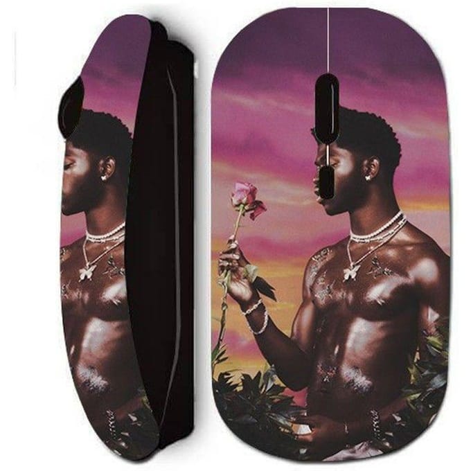 Draadloze Muis - Lil Nas X - Zwart - Ergonomisch - Optisch - USB Nano