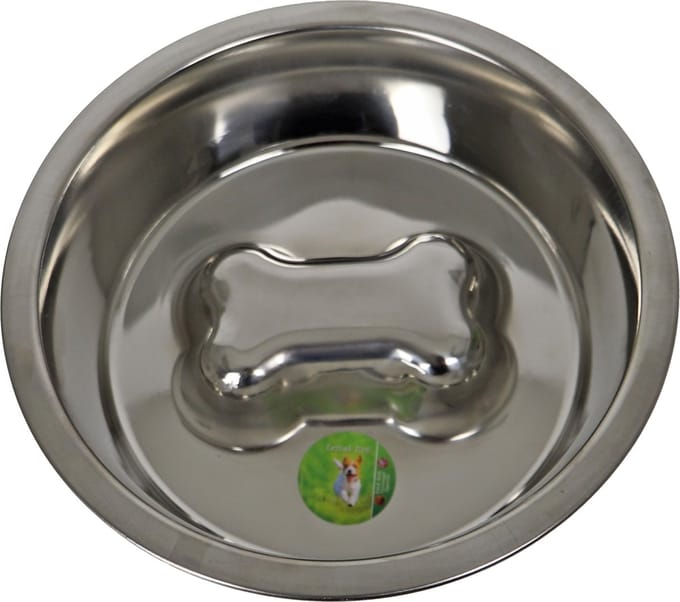 Boony slowfeeder rvs botmodel 24 cm - 2200 ml