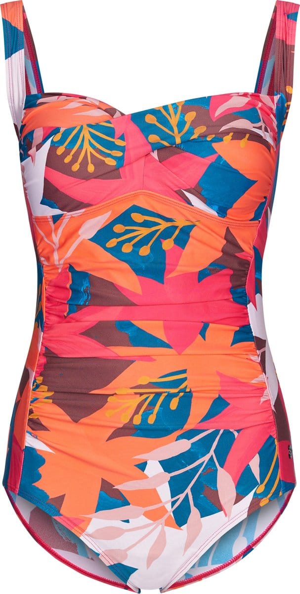 Dames Badpak Pastunette - Rugged Flower - Corrigerend - Maat 38