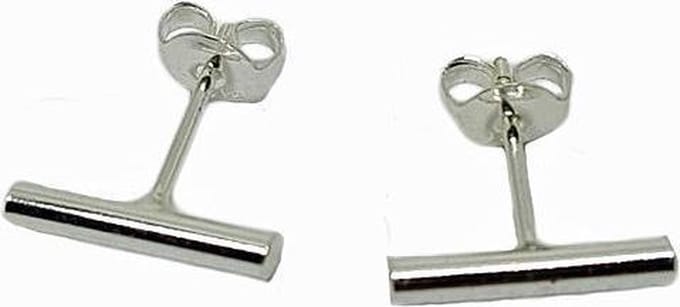 Oorknopjes staafjes van echt sterling zilver van het merk Tesoro Mio Michel