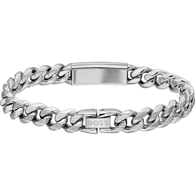 BOSS HBJ1580679M Heren Armband - Schakelarmband