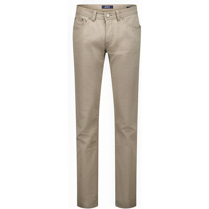 Atelier Gardeur Sandro Camel Größe: W33L32 | Slim Jeans Outlet | Herren | Braun