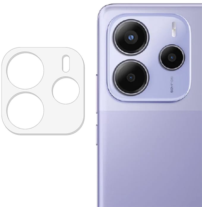 Coverup Camera Lens Protector - Geschikt voor Xiaomi Redmi Note 14 4G Camera Lens Protector - Coverup 9H Tempered Glass - Transparant