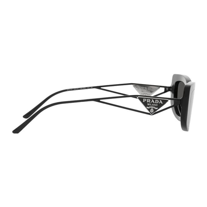 Prada Hol Ontwerp Vlinder Zonnebril Unisex zonnebril Zwart PR14YS1AB5S0 Basic Packaging-Eyeglass Case+Box gray