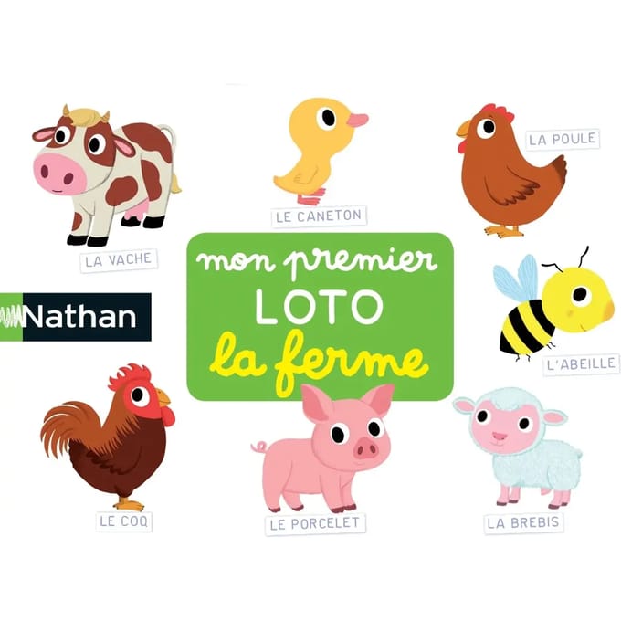 Mijn eerste boerderij lotto bordspellen Diset