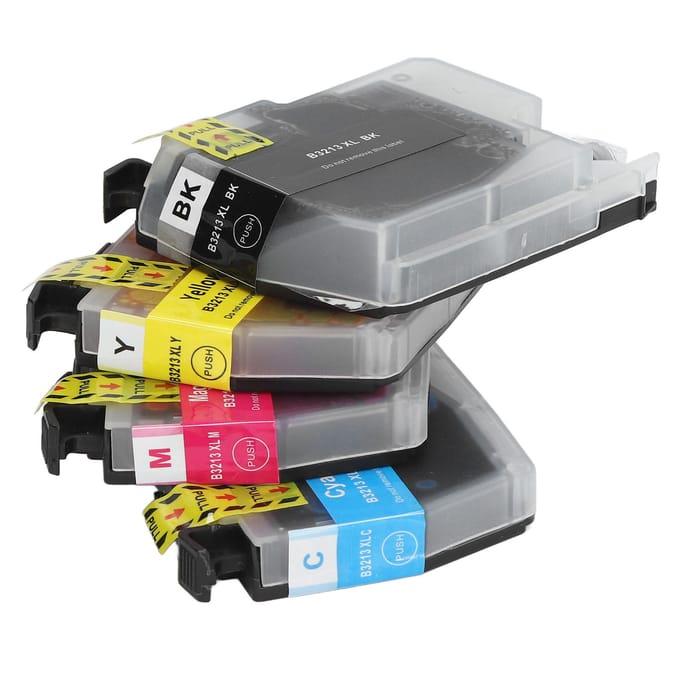 Cartouche d'encre d'imprimante LC3213 4 couleurs BK C M Y Remplacement pour DCP J572DW