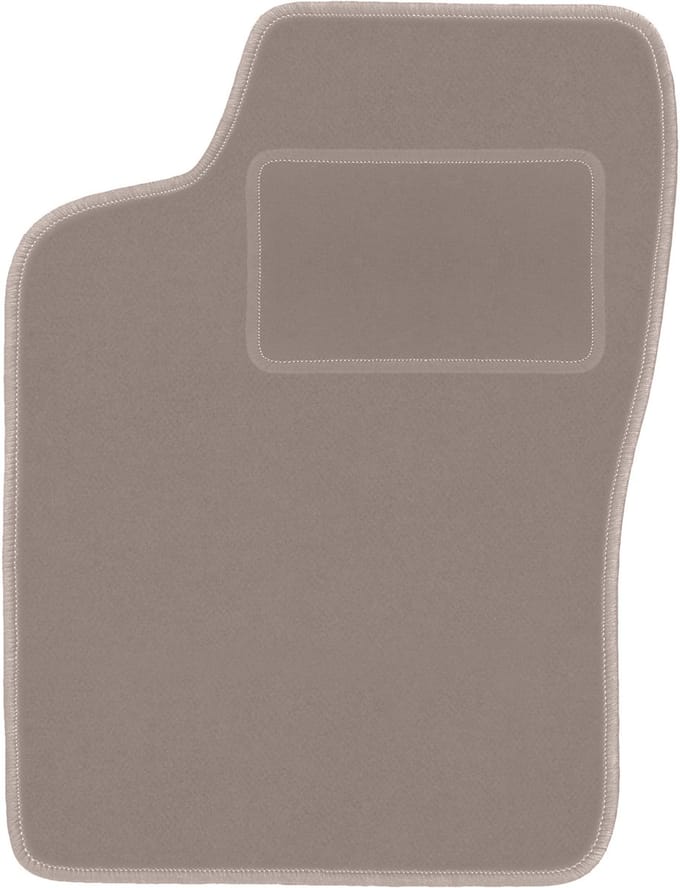 Beige bestuurdersmat voor: Daewoo Nexia hatchback, sedan (1994-1998)