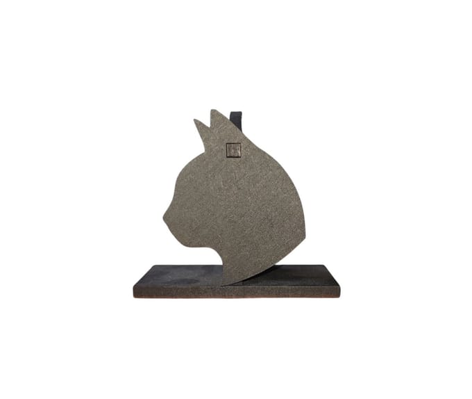 Djemzy - Brillenhouder kat - brillenstandaard - brillendisplay - brilhouder -zwart